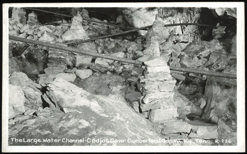Large Water Channel in Cudjo's Cave, Cumberland Gap Virginia