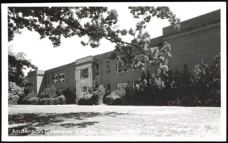Anderson Grammar School Building Brownsville Tennessee