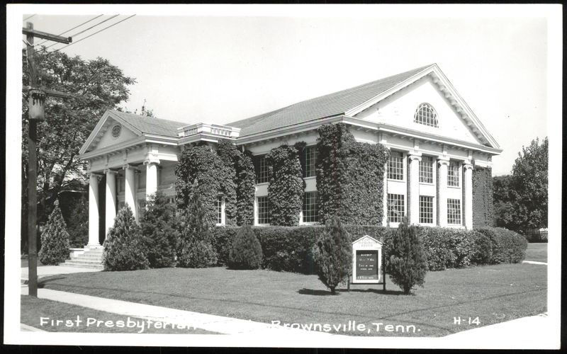 First Presbyterian Church Brownsville Tennessee