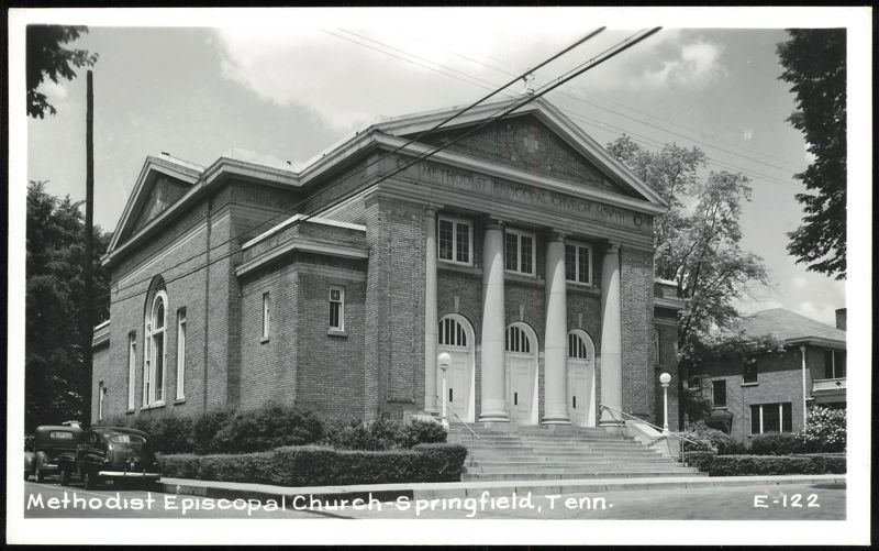 Methodist Episcopal Church South Springfield Tennessee