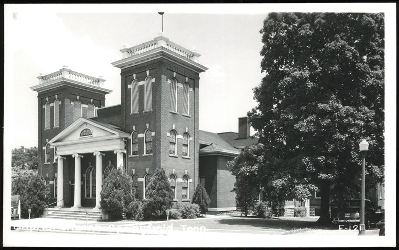 First Baptist Church with Twin Towers Springfield Tennessee