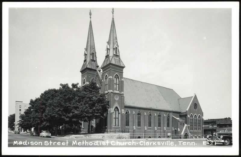 Madison Street Methodist Church Clarksville Tennessee