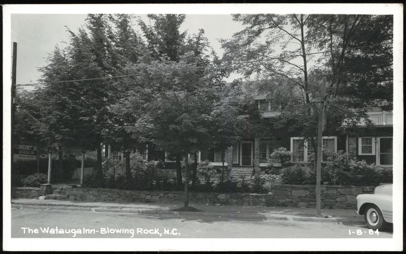 The Watauga Inn and Dining Room Blowing Rock North Carolina