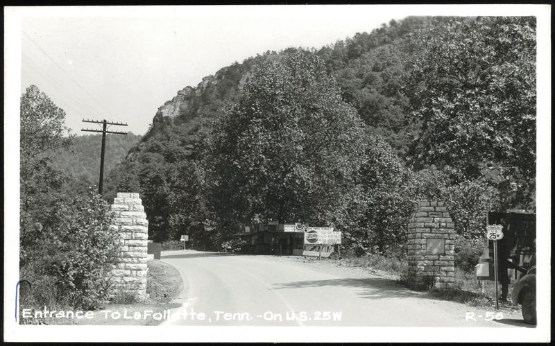 Entrance to LaFollette on U.S. 25W Tennessee