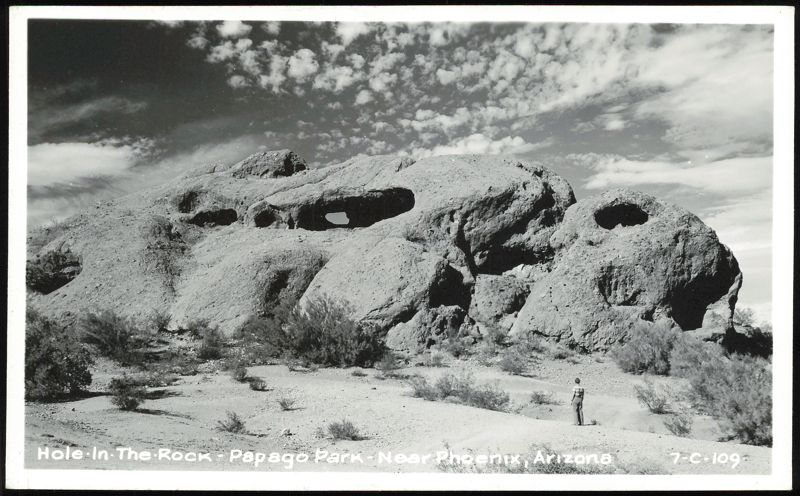 Hole in the Rock, Papago Park Phoenix Arizona