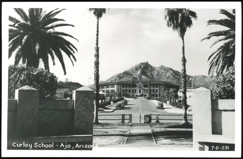 Curley School and Mountain View Ajo Arizona