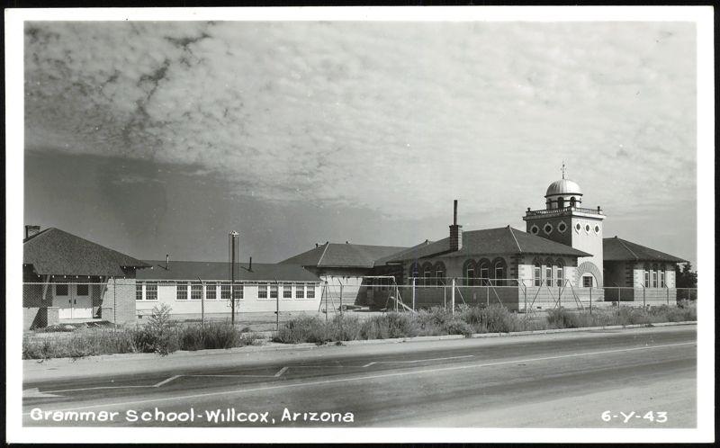 Grammar School Building with Cupola Willcox Arizona