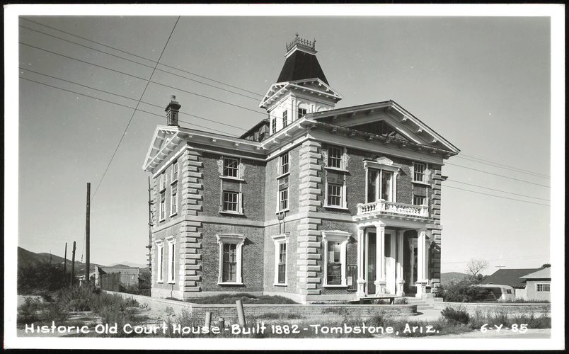 Historic Old Court House, Built 1882 Tombstone Arizona