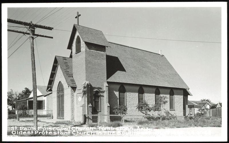 St. Paul's Episcopal Church Tombstone Arizona
