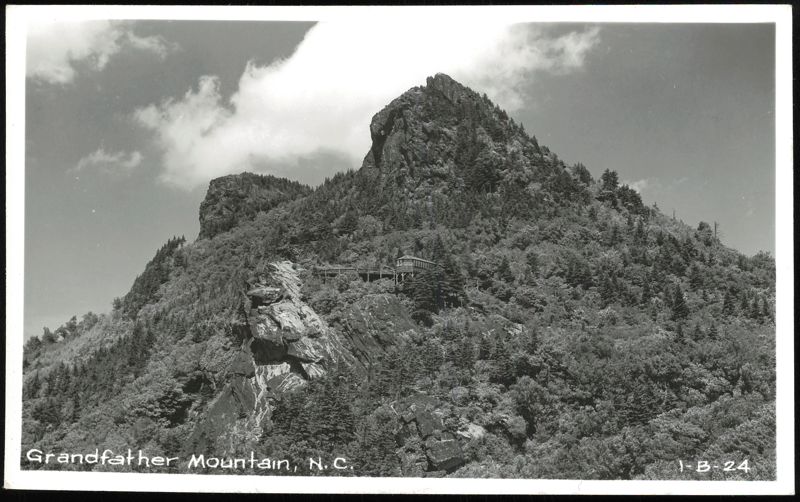 Grandfather Mountain Peak and Observation Deck North Carolina