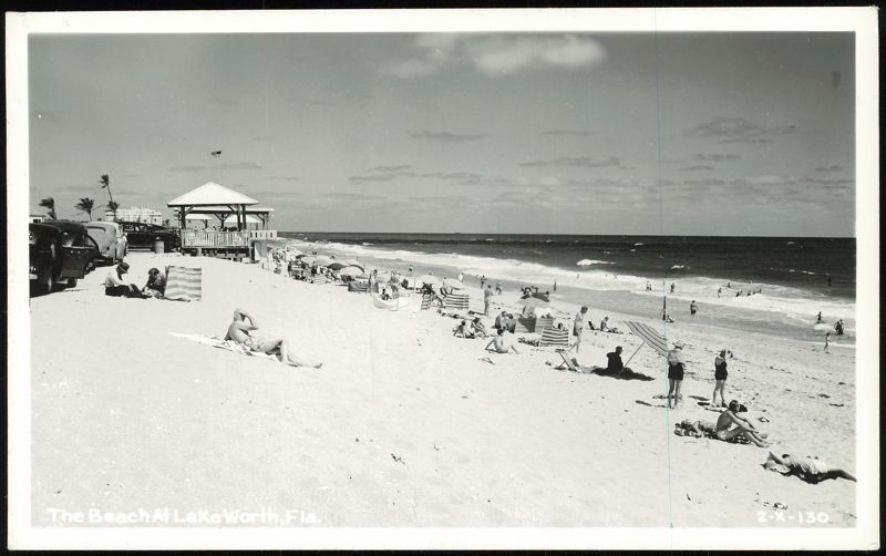 The Beach at Lake Worth with Pavilion Florida