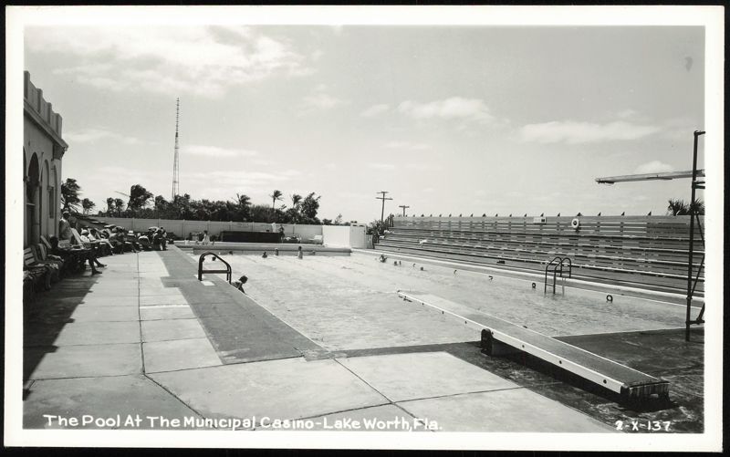 The Pool at the Municipal Casino Lake Worth Florida