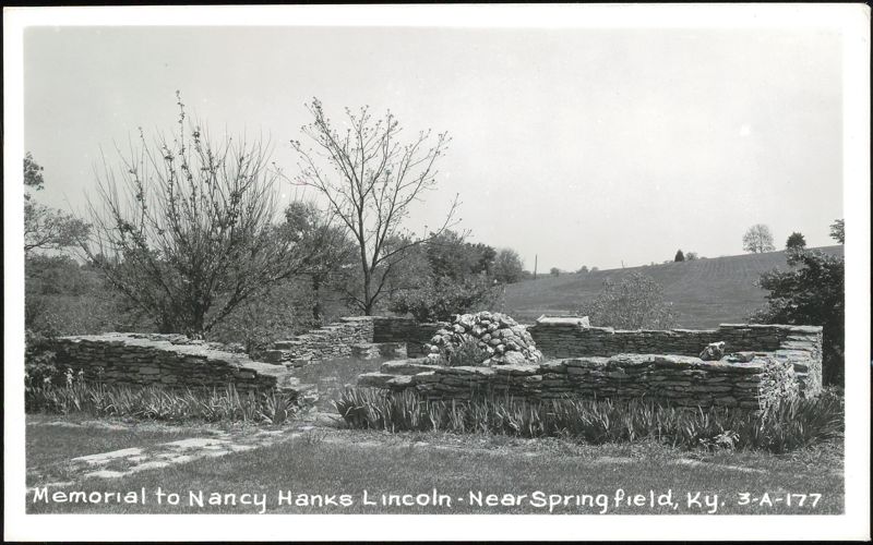 Memorial to Nancy Hanks Lincoln Springfield Kentucky