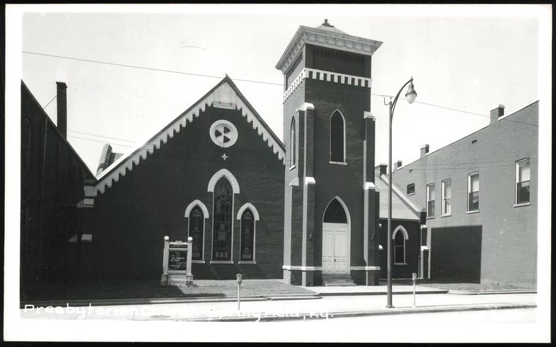 Presbyterian Church with Gothic Windows and Tower Springfield Kentucky
