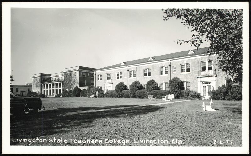 Livingston State Teachers College Campus Buildings Alabama