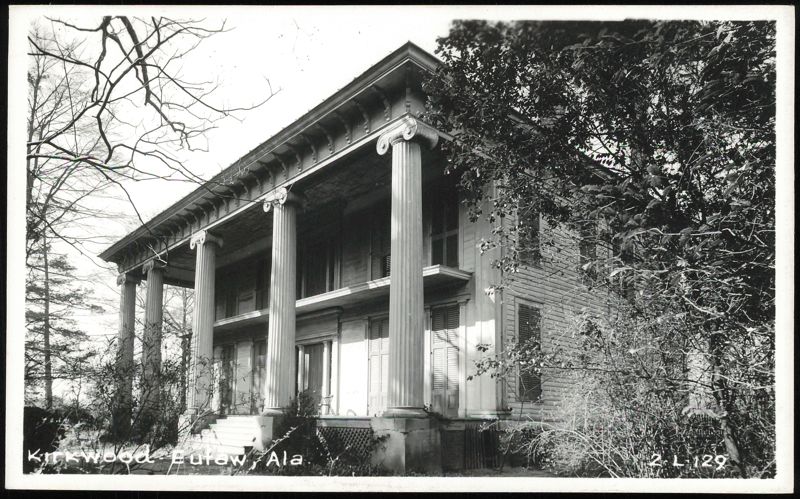 Kirkwood Mansion Greek Revival Home with Ionic Columns Eutaw Alabama