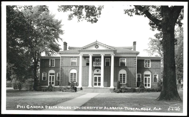 Phi Gamma Delta House, University of Alabama Tuscaloosa