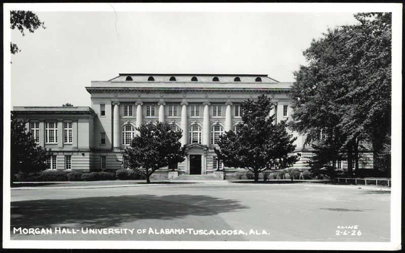 Morgan Hall at the University of Alabama Tuscaloosa