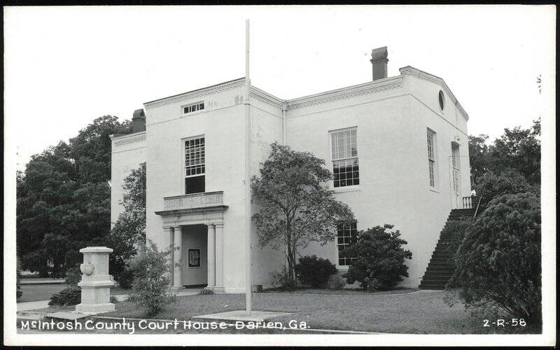 McIntosh County Court House Darien Georgia