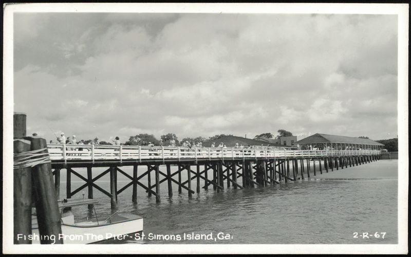 Fishing From The Pier, St. Simons Island Saint Simons Georgia