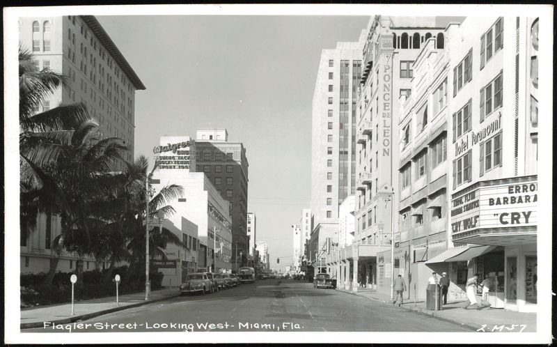 Flagler Street Looking West