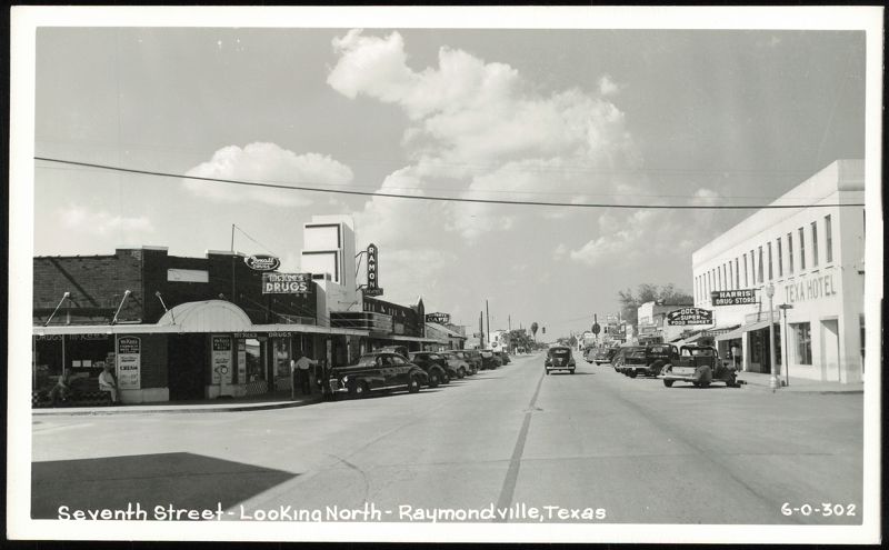 Seventh Street Looking North Raymondville Texas