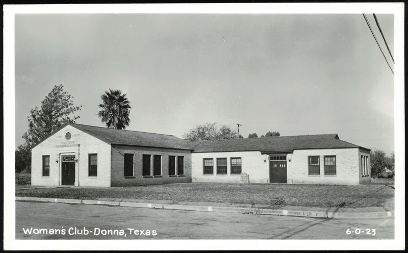 Woman's Club Building on South 5th Street Donna Texas