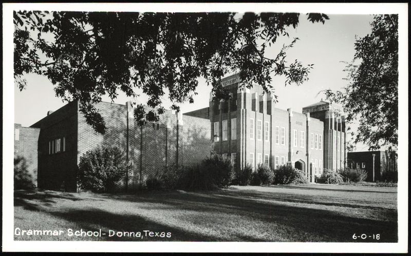Grammar School Building Donna Texas