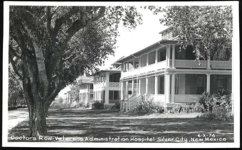 Doctor's Row, Veterans Administration Hospital Silver City New Mexico