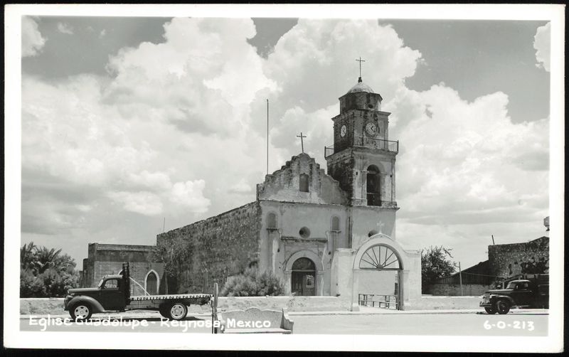 Eglise Guadalupe Church and Clock Tower Reynosa Mexico