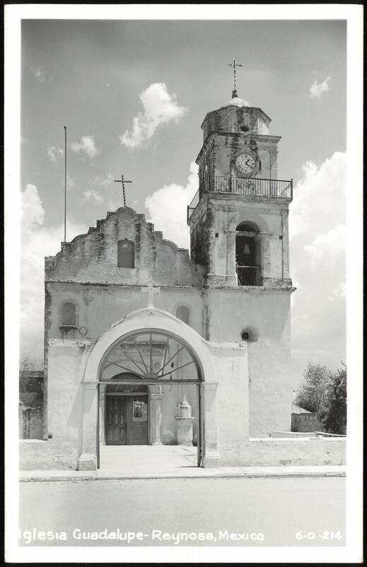Iglesia Guadalupe Church and Bell Tower Reynosa Mexico