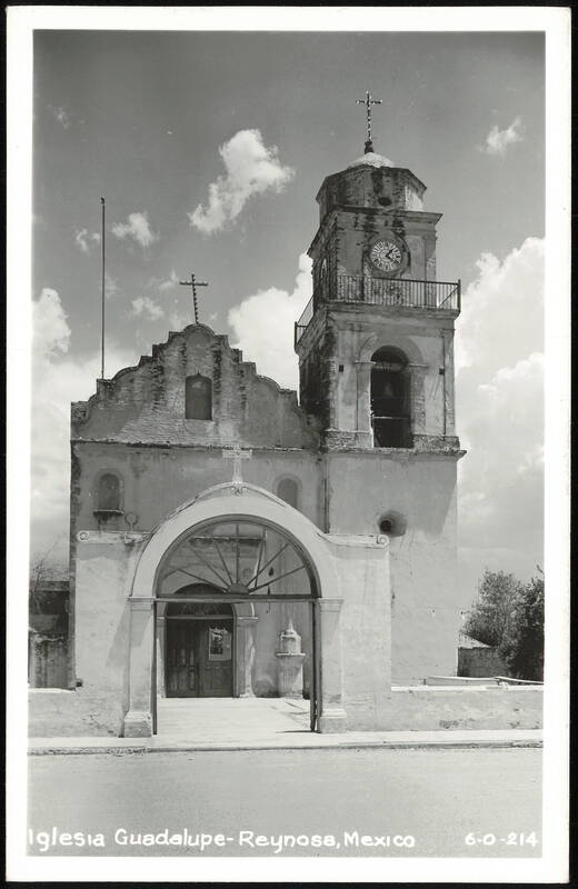 Iglesia Guadalupe Church and Bell Tower Reynosa Mexico