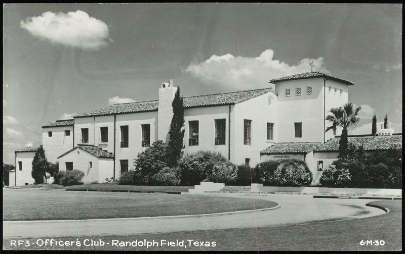 Officers' Club, Randolph Field Randolph Air Force Base Texas