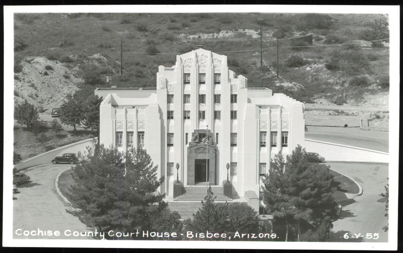 Art Deco Cochise County Court House Bisbee Arizona