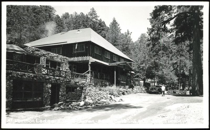 Mt. Lemmon Lodge, Summerhaven, Santa Catalina Mts. Arizona