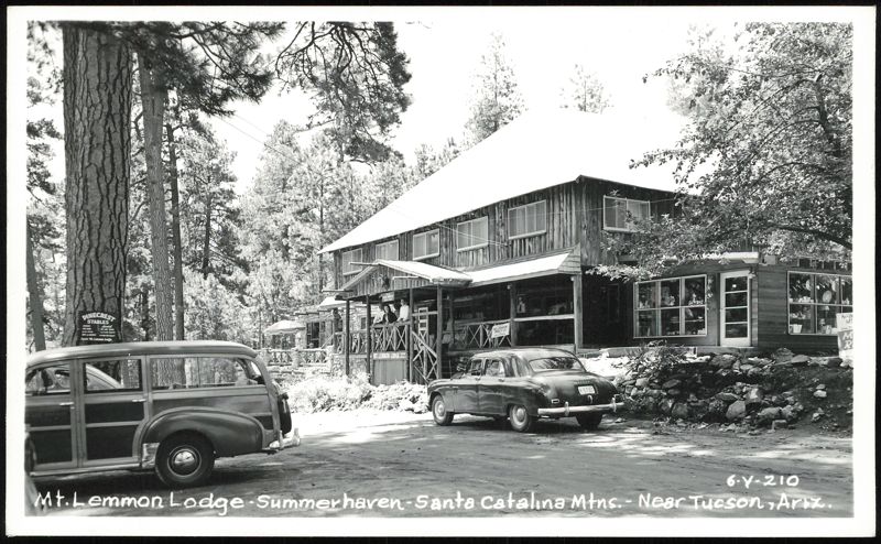 Mt. Lemmon Lodge, Summerhaven, Santa Catalina Mountains Arizona