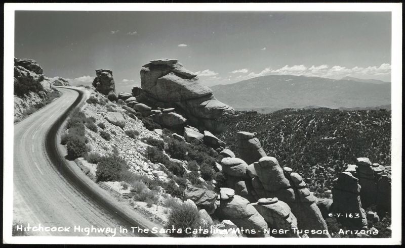 Hitchcock Highway in the Santa Catalina Mountains Tucson Arizona
