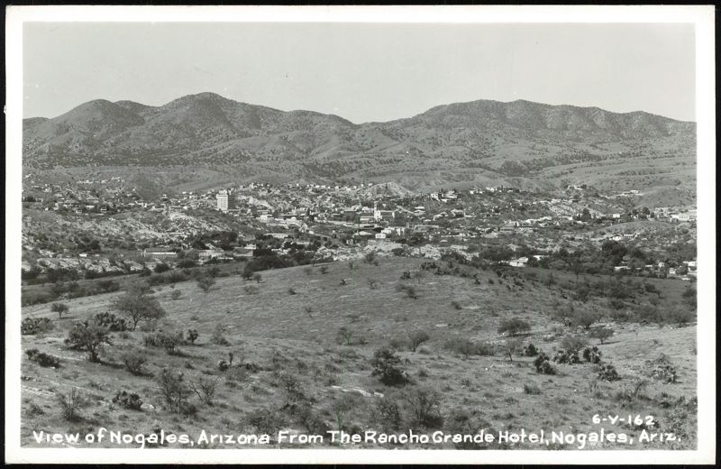 View of Nogales from The Rancho Grande Hotel Arizona