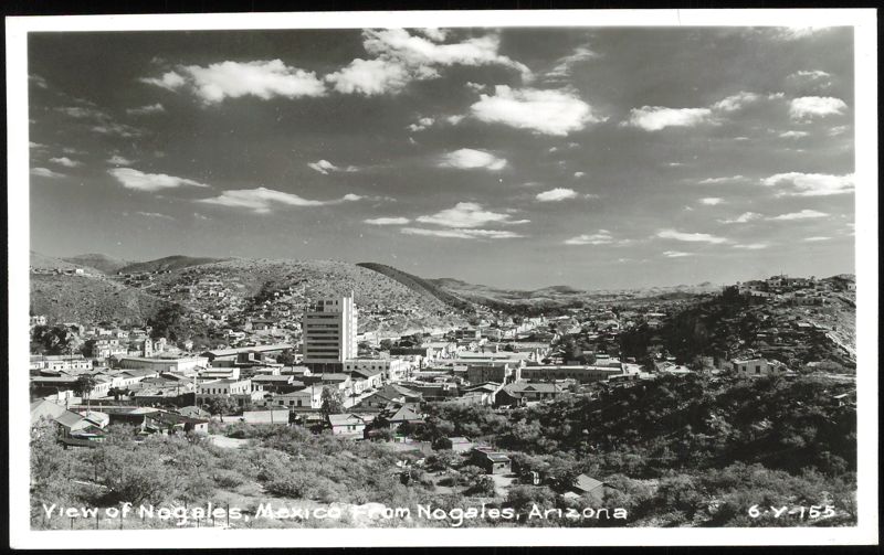 View of Nogales, Mexico from Nogales, Arizona