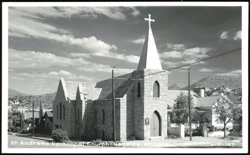 St. Andrews Episcopal Church Stone Architecture Nogales Arizona