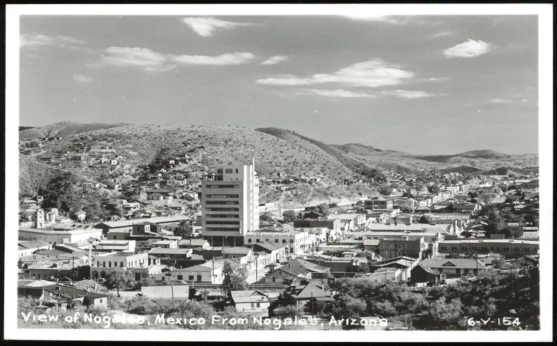 View of Nogales, Mexico from Nogales, Arizona