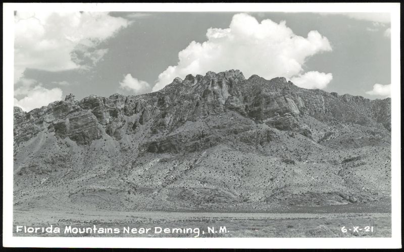 Florida Mountains Rugged Peaks and Desert Landscape Deming New Mexico