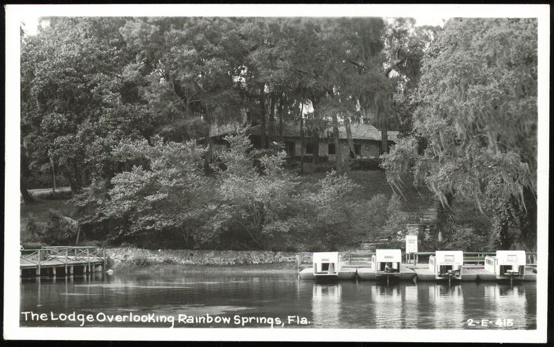 The Lodge Overlooking Rainbow Springs Dunnellon Florida