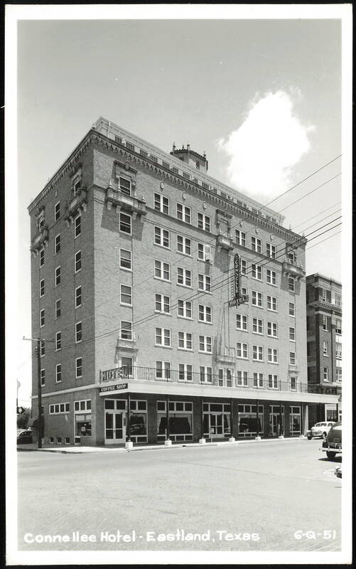 Connellee Hotel and Coffee Shop Eastland Texas