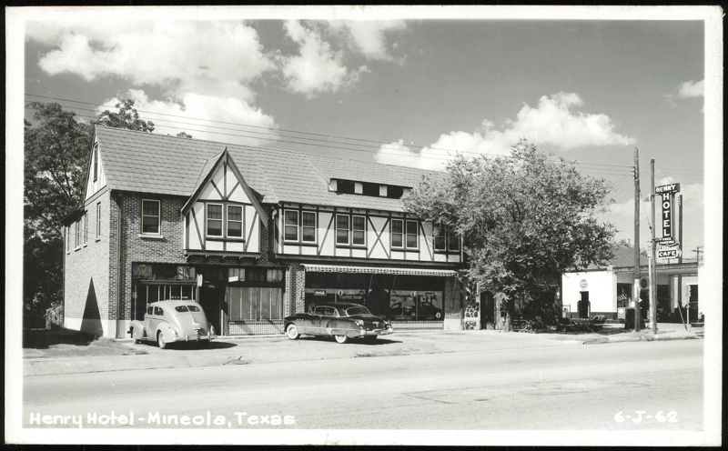 Henry Hotel, Coffee Shop and Cafe Mineola Texas