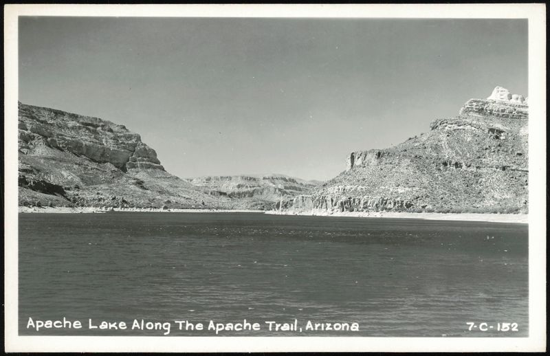 Apache Lake Along The Apache Trail Arizona