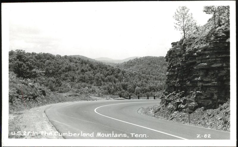 U.S. 27 Winding Road, Cumberland Mountains Tennessee