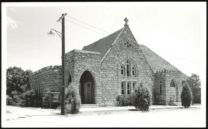 Grace Methodist Church Stone Building Douglas Arizona