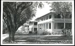 Doctor's Row, Veterans Administration Hospital Postcard