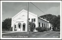Alamo Community Church Postcard
